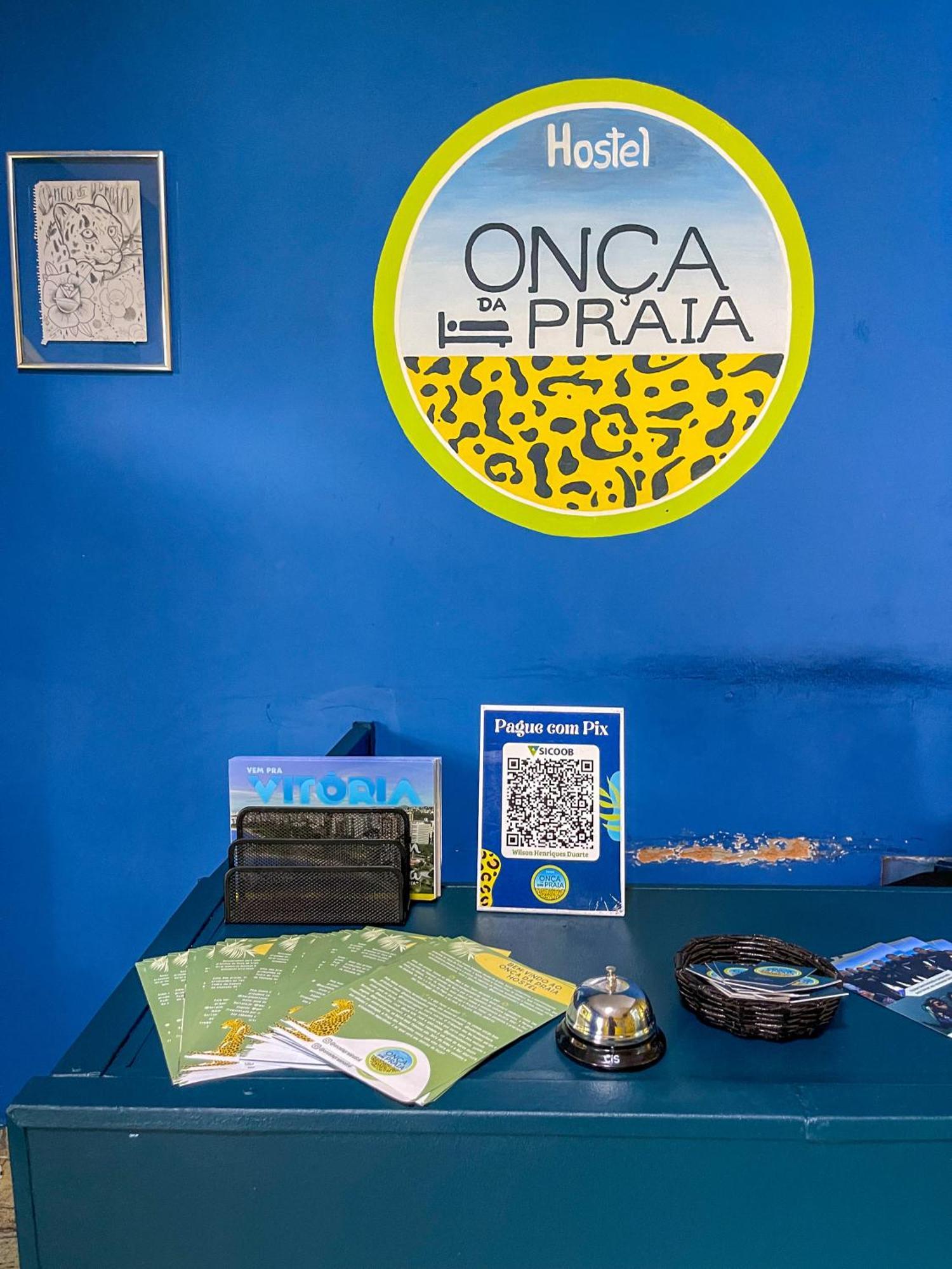 Onca Da Praia Hostel Vitória Eksteriør bilde