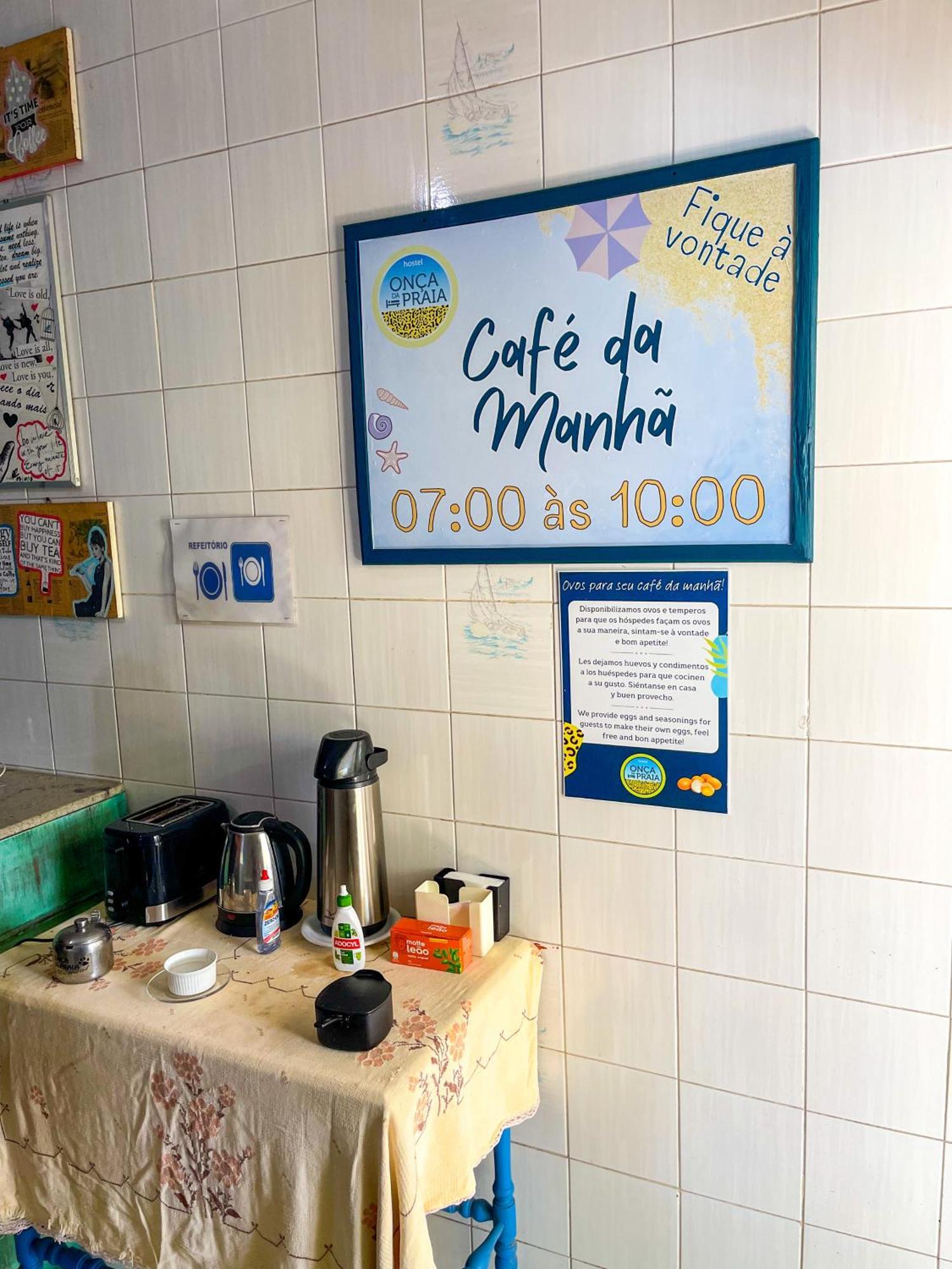 Onca Da Praia Hostel Vitória Eksteriør bilde